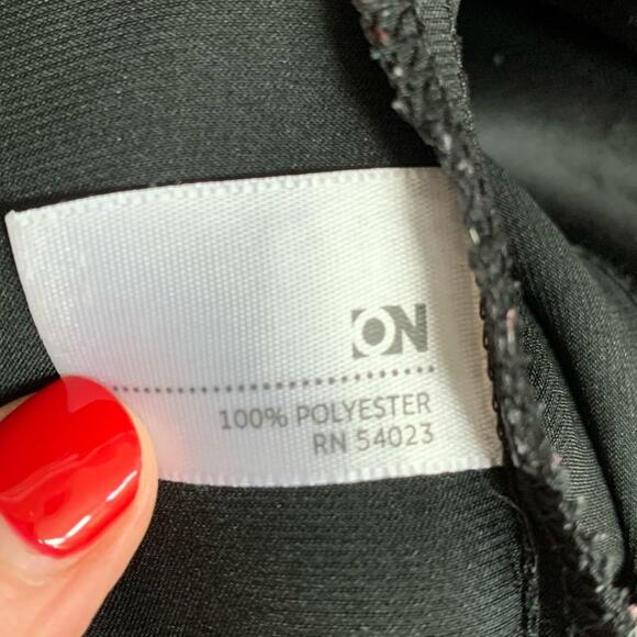 Old Navy silky black tank top, size L - Picture 5 of 6